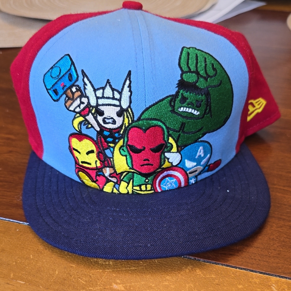 Tokidoki X Marvel Vibrant Red New Era Cap